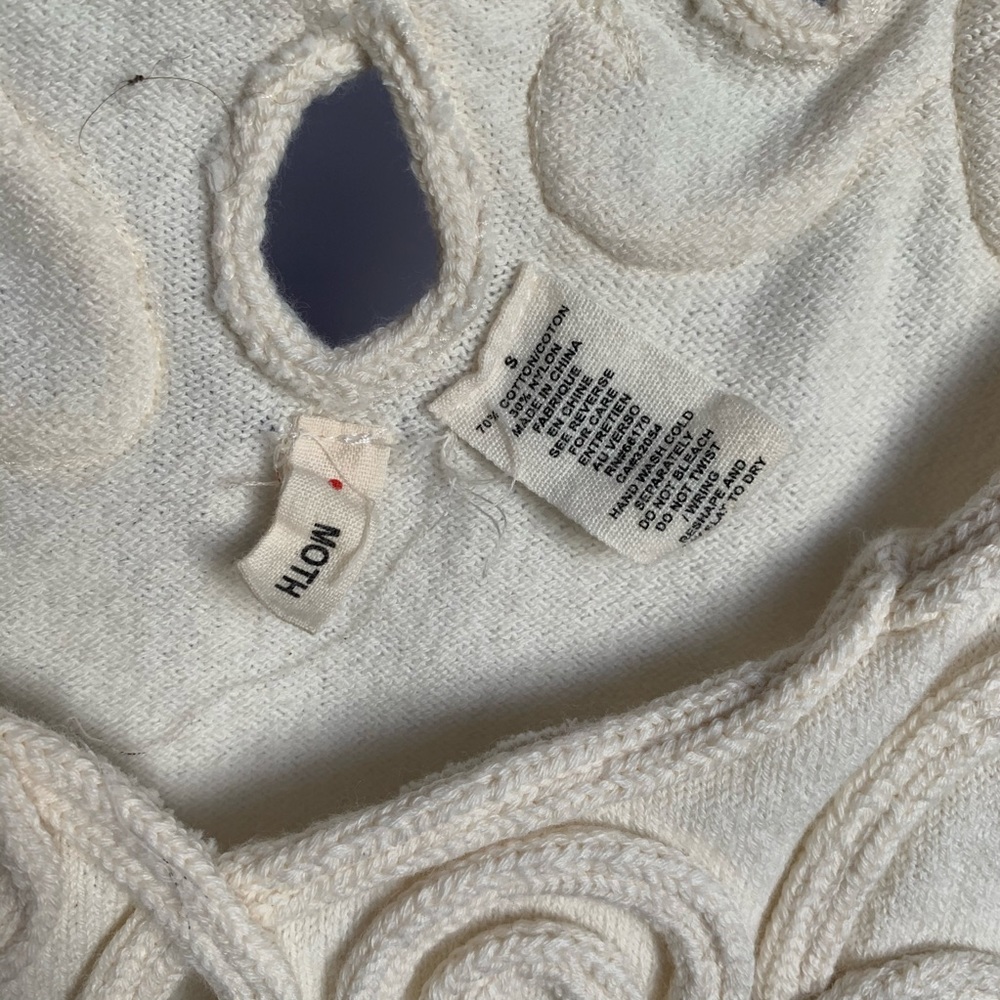 Vintage Anthropologie Moth Blouse - Picture 4 of 5